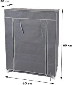 Merkloos GARDEROBE KAST - 3 SCHAPPEN - 60X30X80 CM -Campingaz winkel 1030x1200 1