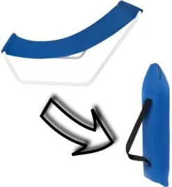 In Round Strandstoel Met Opbergtas – Opvouwbaar / Inklapbaar – Blauw – Campingstoel – Vouwstoel – Visstoel – Strand Stoel / Stoelen – Lichtgewicht Kampeerstoel – Beach Chair – Voor Volwassenen – Outdoor – Camping -Campingaz winkel 1101x1200