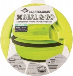 Sea To Summit X-Seal & Go Campingservies Inklapbaar - Schaal - Large - Lime -Campingaz winkel 1157x1200 1