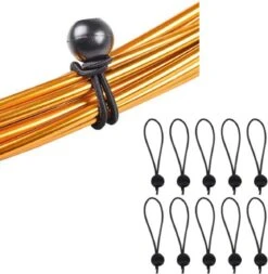 Elastische Tentspanner Met Bal 16 Tot 30 Cm- Spanelastiek - Tent - Spanner Met Plastic Bal -Campingaz winkel 1170x1200