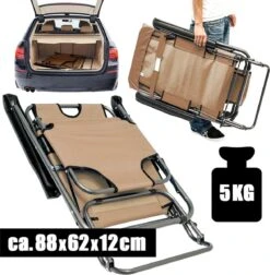Ligstoel Opvouwbaar 155x60cm - Lichte Ligbed Relaxstoel Tuinstoel Campingstoel Strandstoel -Campingaz winkel 1176x1200 1
