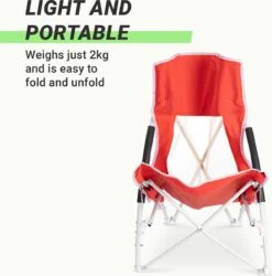 JEMIDI Lichtgewicht Inklapbare Draagbare Strandstoel - Opvouwbare Campingstoel Met Draagtas - Ademend En Comfortabel -Campingaz winkel 1184x1200