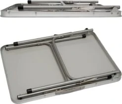 Alu Campingtafel 70x55cm - Inklapbbar Kampeertafel - Picknicktafel Licht Vouwtafel Klaptafel Grijs -Campingaz winkel 1200x1024 1