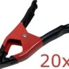 Merkloos 20X Marktklem Lijmklem Zeilklem Klem Clam 15,5 Cm Spanwijdte 6 Cm -Campingaz winkel 1200x1040