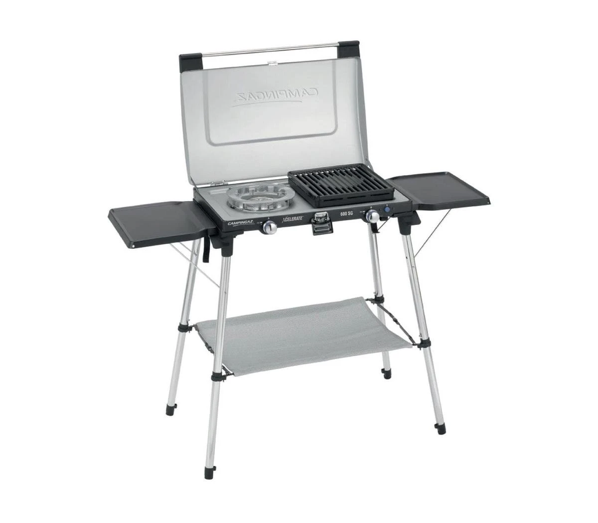 Campingaz Xcelerate 600 SG Camping Kooktoestel - 2-pits - 2x 2200 Watt 4 Campingaz Xcelerate 600 SG Camping Kooktoestel - 2-pits - 2x 2200 Watt - Afbeelding 2