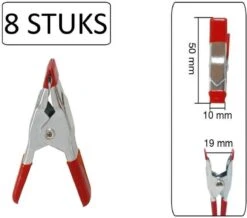 Benson Metalen Veerklem - 50 Mm - 8 Stuks 15 Benson Metalen Veerklem - 50 Mm - 8 Stuks -Campingaz winkel 1200x1060