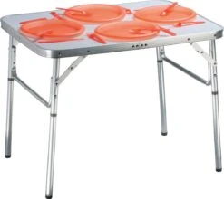Merkloos Campingtafel - Opklapbaar - 75 X 55 X 70 Cm - Compact - Met Handvat -Campingaz winkel 1200x1071