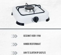 Orange85 Camping - Gaspit - Wit - 1 Pit - 26 Cm - Kamperen - Kooktoestel Camping - Koken 7 Orange85 Camping - Gaspit - Wit - 1 Pit - 26 Cm - Kamperen - Kooktoestel Camping - Koken -Campingaz winkel 1200x1087 5