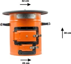 Dutch Rocket Stove - Rocket Stove - Kooktoestel Op Houtvuur - Met Draagtas - Dutch Oven -Campingaz winkel 1200x1092 1