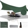 Merkloos BRGOOD Tarps - Shelter - Rechthoek - 240*220cm - Waterdicht - Met Scheerlijnen En Haringen - Geen Stokken - Voor Kamperen - Groen 1 Merkloos BRGOOD Tarps - Shelter - Rechthoek - 240*220cm - Waterdicht - Met Scheerlijnen En Haringen - Geen Stokken - Voor Kamperen - Groen -Campingaz winkel 1200x1098