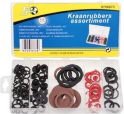 Topgear Kraanleer - Sanitair O - Ring Set - Assortimentbox - 125 Stuks -Campingaz winkel 1200x1102