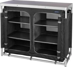 Campart Campingkeuken KI-0734 - Campingkast Groot - 4 Verstelbare Poten - Opvouwbaar En Lichtgewicht - Inclusief Opbergtas - Grijs 22 Campart Campingkeuken KI-0734 - Campingkast Groot - 4 Verstelbare Poten - Opvouwbaar En Lichtgewicht - Inclusief Opbergtas - Grijs -Campingaz winkel 1200x1105
