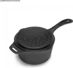 Petromax KR1 Gietijzeren Steelpan Met Deksel (1 Liter) -Campingaz winkel 1200x1114 3