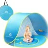 Needventure Baby Strandtent - Pop Up Tent - Windscherm Strand - Camping Strandtentje - Speeltent - Blauw -Campingaz winkel 1200x1142