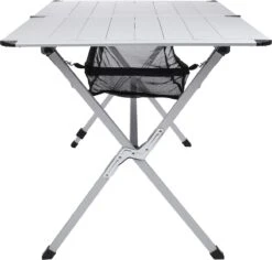 Campart Campingtafel XL TA-0806 - Opvouwbaar, Lichtgewicht En Met Verstelbare Poten - Kampeertafel Inklapbaar Inclusief Opbergtas - 140 X 80 X 70 Cm - Wit -Campingaz winkel 1200x1147