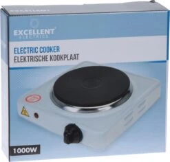 Kookplaat Basic Ø 16 Cm Elektrisch Wit Enkel Pits 1000W 5-standen 22 X 22 X 7 Cm -Campingaz winkel 1200x1148 1