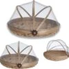 Voedselkap - Vliegenkapjes Bamboe Set 3 Stuks - Flystopper -Campingaz winkel 1200x1161 1