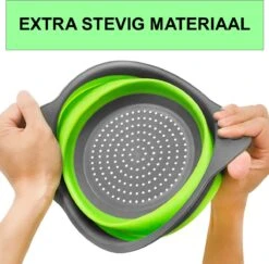 Merkloos Inklapbare Vergiet - Opvouwbaar - Groot - Blauw - Siliconen -Campingaz winkel 1200x1179 1