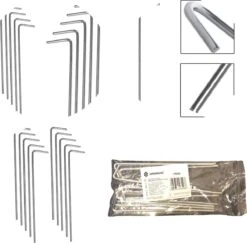 Springos Tentharingen | Haringen | Grondpennen | Staal | 10 Stuks -Campingaz winkel 1200x1182