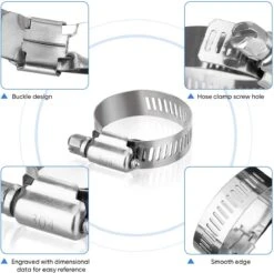 BOTC Slangklemmen Set - RVS Slangklem - Ø 8-38mm - 60 Delig -Campingaz winkel 1200x1196 4