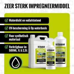 Ultramar - Sprayhood & Tent Protector 1L - Impregneermiddel Voor Bootkap, Tent, Cabriodak - Maakt Waterdicht En Geeft Extra Bescherming -Campingaz winkel 1200x1200 121