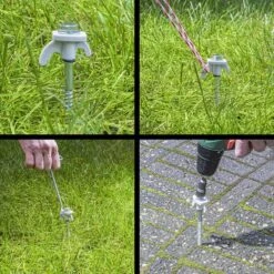 PROPLUS Pro Plus Tentharing Set - 20 Stuks - Ø 7 X 200 Mm - Schroefbaar - Adapter + Koffer 15 PROPLUS Pro Plus Tentharing Set - 20 Stuks - Ø 7 X 200 Mm - Schroefbaar - Adapter + Koffer -Campingaz winkel 1200x1200 135