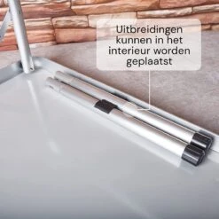 Liivo Aluminium Inklapbare Tafel - Campeertafel 75x55x60cm -Campingaz winkel 1200x1200 220