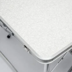 Aluminium Kampeertafel 120x60cm - Campingtafel Inklapbaar - 3-voudig Verstelbare Vouwtafel Grijs -Campingaz winkel 1200x1200 377