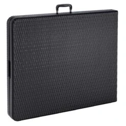 Casaria Tuintafel Opvouwbaar – Met Draaggreep 180x75 Cm – Zwart -Campingaz winkel 1200x1200 390