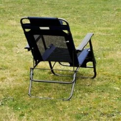 Ligstoel 155x60cm - Opvouwbaar Campingstoel Ligbed Strandstoel Tuinstoel Vouwligstoel Blauw -Campingaz winkel 1200x1200 418