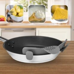 SensaHome- Siliconen Vergiet - Keuken Afgietdeksel - Afgiethulp - Siliconen - BPA Vrij - Grijs -Campingaz winkel 1200x1200 771