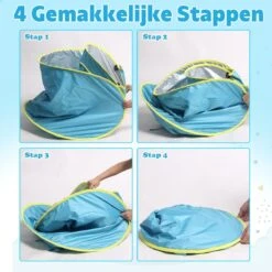Seidon Strandtent Baby - Pop Up Tent - UV Bescherming - Baby En Kind - Waterdicht - Zwembadje - UV Bescherming -Campingaz winkel 1200x1200 93