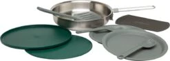 Stanley The All-In_One Fry Pan Set 1 L - Campingkookset - Stainless Steel -Campingaz winkel 1200x430
