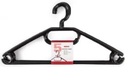 Merkloos Set Van Mobiele Opvouwbare Kledingkast Met Blauwe Hoes 160 Cm En 5x Plastic Kledinghangers Zwart -Campingaz winkel 1200x651