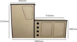 Camper Keuken MDF - Linkerkant EU - Inclusief Kledingstang + Wijnrek - Onbewerkt - Inbouw Kasten Inrichting Kampeerauto Caravan 24 Camper Keuken MDF - Linkerkant EU - Inclusief Kledingstang + Wijnrek - Onbewerkt - Inbouw Kasten Inrichting Kampeerauto Caravan -Campingaz winkel 1200x663