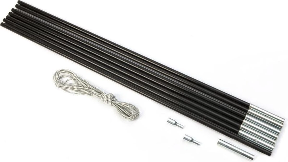 Bo-Camp - Tentstok - Vervangingsset - Boogstokken - 9.5 Mm - Fiberglas- Zwart 3 Bo-Camp - Tentstok - Vervangingsset - Boogstokken - 9.5 Mm - Fiberglas- Zwart