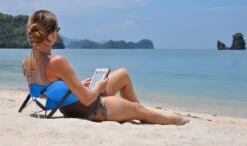 Y-ply Ruggensteuntje - Strandstoel - Opvouwbaar - Rood -Campingaz winkel 1200x707 1