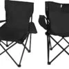 Campingstoel Vouwstoel Visstoel - Zwart - Draaggewicht 100kg -Campingaz winkel 1200x751