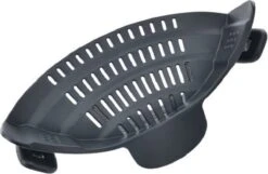 SensaHome- Siliconen Vergiet - Keuken Afgietdeksel - Afgiethulp - Siliconen - BPA Vrij - Grijs -Campingaz winkel 1200x782 1