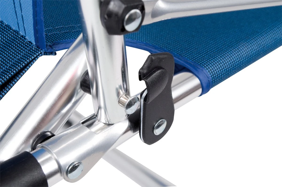 Bo-Camp Copa Rio Strandstoel - Opvouwbaar - Beach - Ocean (blauw) 7 Bo-Camp Copa Rio Strandstoel - Opvouwbaar - Beach - Ocean (blauw) - Afbeelding 5