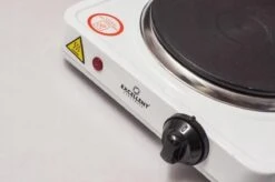 Kookplaat Basic Ø 16 Cm Elektrisch Wit Enkel Pits 1000W 5-standen 22 X 22 X 7 Cm -Campingaz winkel 1200x799 23