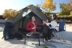 Set Van 2 Opvouwbare Campingstoelen, Klapstoelen Voor Buiten, Comfortabel, Met Armleuningen En Bekerhouders, Stabiel Frame, Draagvermogen 120 Kg - Blauw -Campingaz winkel 1200x800 53