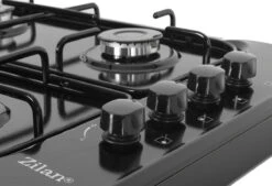 Zilan - Vrijstaande Gaskookplaat - 4 Branders - Gaskooktoestel 4 Pits - Zwart - Roestbestendig -Campingaz winkel 1200x819 4