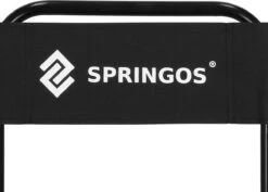 Springos Campingstoel | Kampeerstoel | Vouwstoel | Klapstoel | Zwart -Campingaz winkel 1200x860 1