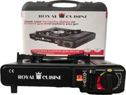 Draagbaar Camping Kookstel 1-Pits - Kooktoestel Kampeer Kookstel - Gasstel Gasfornuis Gaspit - Gas Kookplaat -Campingaz winkel 1200x907 1