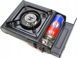 IBright Draagbare Camping Kooktoestel - Gasbrander - 1 Pits Gaspit - Elektrische Ontsteking - 2900 Watt - Met Koffer - Zwart -Campingaz winkel 1200x911 1