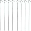 PROPLUS 10x Stuks Grondpennen/tentharingen Metaal Halfrond 30 Cm - Kampeer Artikelen Voor Tent Of Windscherm 2 PROPLUS 10x Stuks Grondpennen/tentharingen Metaal Halfrond 30 Cm - Kampeer Artikelen Voor Tent Of Windscherm -Campingaz winkel 1200x961