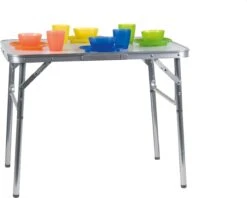 Merkloos Campingtafel - Opklapbaar - 75 X 55 X 70 Cm - Compact - Met Handvat -Campingaz winkel 1200x963