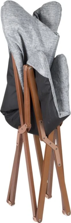 Bo-Camp - Urban Outdoor - Relaxstoel - Bloomsbury - L - Oxford Polyester - Grijs -Campingaz winkel 382x1200