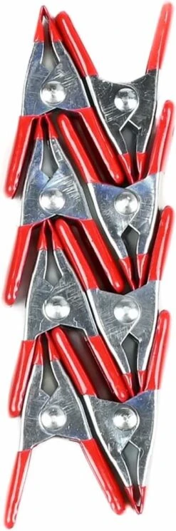 Benson Metalen Veerklem - 50 Mm - 8 Stuks 20 Benson Metalen Veerklem - 50 Mm - 8 Stuks -Campingaz winkel 398x1200